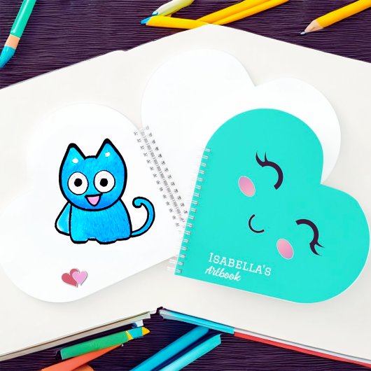 かわいいガールノートブック ノートブック