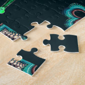 かわいいガールピンキップエメラルドゴスロリ ジグソーパズル (側面)