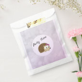 かわいいガールヘッジホッグパーティー時間 フェイバーバッグ (封をした状態)