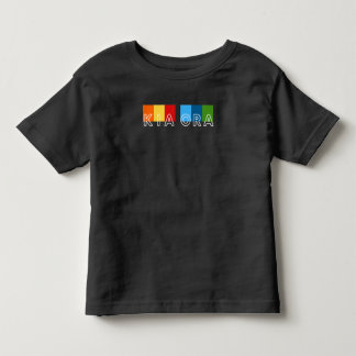 かわいいキアオラ&カイトNZあいさつTシャツ トドラーTシャツ