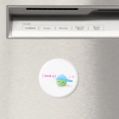 かわいいキウィーベビーマグネット マグネット (インサイチュ (食洗機))