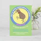 かわいいキウイのジャンプ漫画 招待状 (スタンド正面)