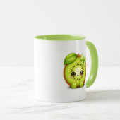 かわいいキウイのマグカップ マグカップ (正面右)