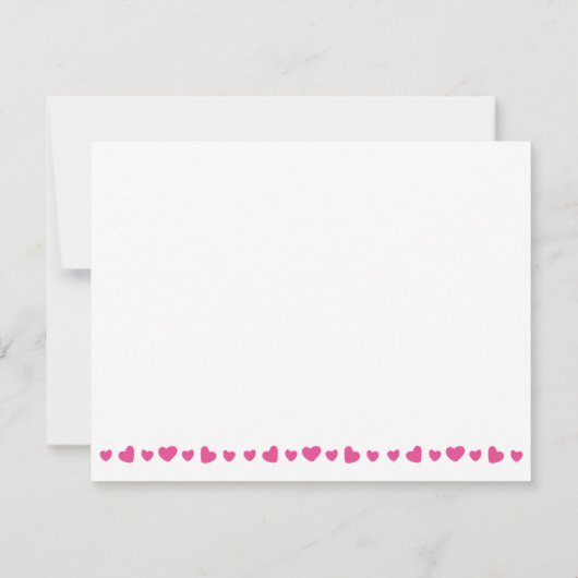 かわいいキスをするカップルとハートラブカード (裏面)