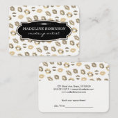 かわいいキスパターン/アポイントメント 予約カード (正面/裏面)