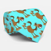 かわいいキックの漫画の馬ネクタイ ネクタイ (ロール)