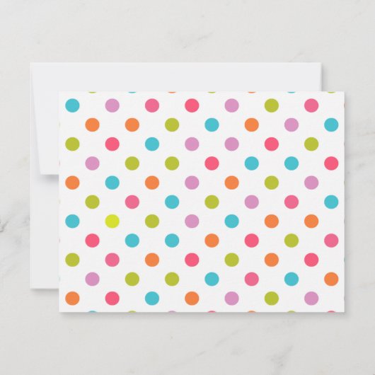 かわいいキッズかわいいアイスクリームパーティー 招待状