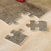 かわいいキッズアット遊フェイクキャンバスプリントプリント ジグソーパズル (側面)