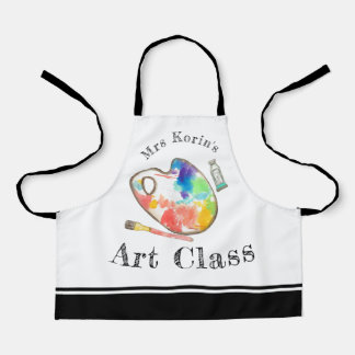 かわいいキッズアートカスタムクラス絵を描 エプロン