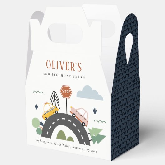 かわいいキッズアーバン車の道路任意の年齢誕生日 フェイバーボックス (オープン)