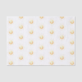 かわいいキッズイエローサンシャイン10lbティッシュペーパー、白 薄葉紙