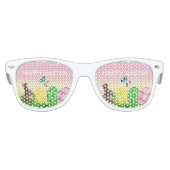 かわいいキッズイースタープリントパーティーシェード キッズサングラス (正面)