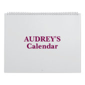 かわいいキッズカラーリングブックカレンダー カレンダー (カバー)