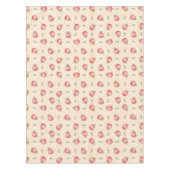 かわいいキッズクリスマスジンジャーブレッドマンクッキー テーブルクロス (正面)