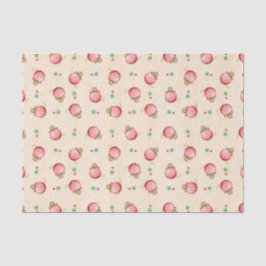 かわいいキッズクリスマスジンジャーブレッドマンクッキー 薄葉紙