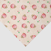 かわいいキッズクリスマスジンジャーブレッドマンクッキー 薄葉紙 (詳細)