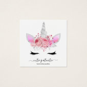 かわいいキッズジュエリーユニコーンイヤリング (正面)