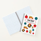 かわいいキッズスクール ノートブック (内部)