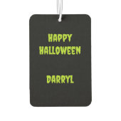 かわいいキッズゾンビビーハロウィーン カーエアーフレッシュナー (裏面)