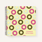 かわいいキッズドーナツ ノートブック (正面)