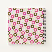 かわいいキッズドーナツ ノートブック (裏面)