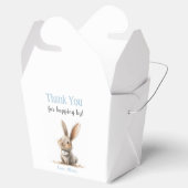 かわいいキッズバニー誕生日ありがとう フェイバーボックス (オープン)