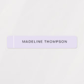 かわいいキッズパステル色線名 ラベル (デザイン1)