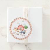 かわいいキッズファーム動物誕生日ありがとう フェイバータグ (インサイチュ)