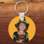 かわいいキッズフォトキーチェーンテンプレート簡単アップロード キーホルダー (正面)