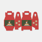 かわいいキッズベーキングペンギンクリスマスクキーボックス フェイバーボックス (折り畳みなし)