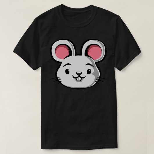かわいいキッズマウス Tシャツ (デザイン正面)