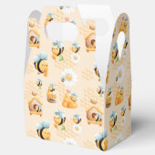 かわいいキッズミツバチのパターン フェイバーボックス (オープン)