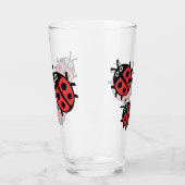 かわいいキッズラディバードファミリー タンブラーグラス (左)