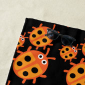 かわいいキッズラディバードファミリー ビーチタオル (インサイチュ)