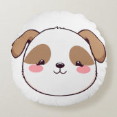 かわいいキッズルームデッキ ラウンドクッション (正面)