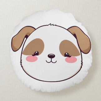 かわいいキッズルームデッキ ラウンドクッション