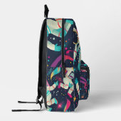 かわいいキッズ宇宙飛行士カスタム プリントバックパック (左)