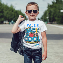 かわいいキッズ新学期 Tシャツ