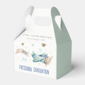 かわいいキッズ飛行機スカイスタープリスクール卒業 フェイバーボックス (正面サイド)