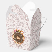 かわいいキッチンウェア ブラウン フェイバーボックス (オープン)