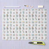 かわいいキッチンガジェットのアイコンのパターン 薄葉紙 (クラフト)