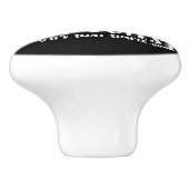 かわいいキッチンルールワードアート セラミックノブ (側面)