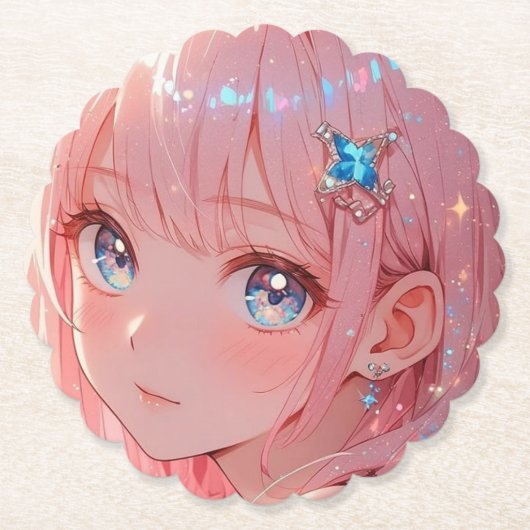 かわいいキッチン用品 ペーパーコースター (正面)