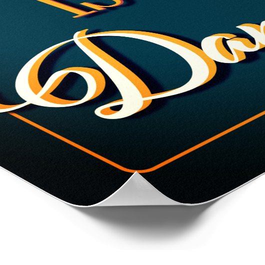 かわいいキッチン踊り用のキッチン引用文 ポスター (角)