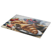 かわいいキッチン食べ物好き カッティングボード (角)