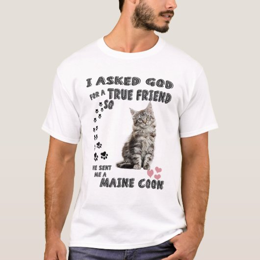 かわいいキットン引用文ママパパ恋人プリント、かわいいメイン Tシャツ (正面)