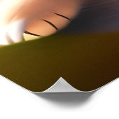 かわいいキットンAIフォトスタイル ポスター (角)