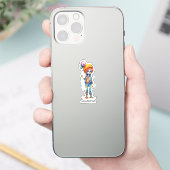 かわいいキッドゾンビ – かわいいハロウィーン(2) シール (スマートフォン)