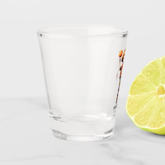 かわいいキッドゾンビ – かわいいハロウィーン(3) ショットグラス (左)