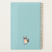 かわいいキツネと本プランナー プランナー手帳 (裏面)